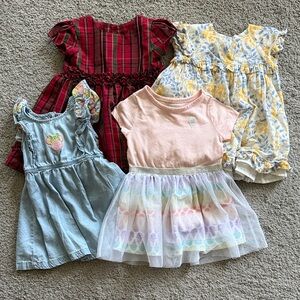 Charming Kids Dress Set - Multicolor
